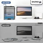 DALTACK 9-Tier Mesh Desk Organizer with Handles