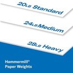 Hammermill 24 lb Fore Multipurpose Copy Paper, 500 Sheets