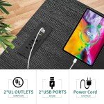 YITAHOME Mobile File Cabinet with Charging Station