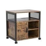 Unikito Modern Locking File Cabinet with USB Charging