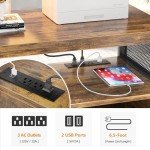 Unikito Modern Locking File Cabinet with USB Charging