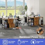 Hyomdeck Lateral File Cabinet with Shredder Stand