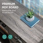 YITAHOME 3-Drawer Mobile Wood Filing Cabinet