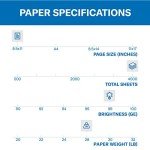 Premium 28 lb Laser Printer Paper, 8.5x11