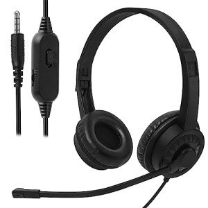Ladont Wired Headset with Microphone for PC