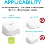Eero 6 & 6+ Outlet Wall Mount Holder