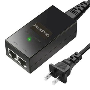 48V PoE Injector Adapter for IP Cameras & Phones