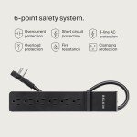 Belkin 6-Outlet Surge Protector Power Strip
