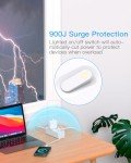 10ft Power Strip with Flat Plug and USB Ports