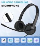 Ladont Wired Headset with Microphone for PC