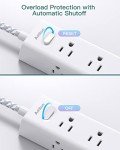 10 FT Surge Protector Power Strip with USB Outlets