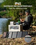 LUMOPAL 60W Portable Foldable Solar Charger
