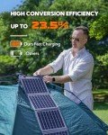 LUMOPAL 60W Portable Foldable Solar Charger