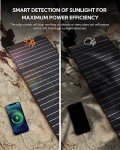 LUMOPAL 60W Portable Foldable Solar Charger