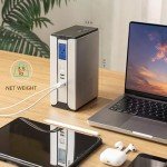 SKE Mini UPS 30000mAh Battery Backup & Surge Protector