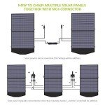 ALLPOWERS 100W Portable Foldable Solar Panel