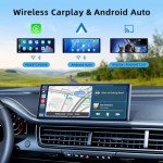 LAMTTO 9.26-Inch Wireless CarPlay Touch Screen