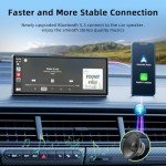 LAMTTO 9.26-Inch Wireless CarPlay Touch Screen