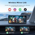 LAMTTO 9.26-Inch Wireless CarPlay Touch Screen