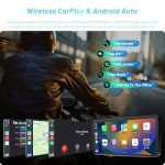 3-Camera Motorcycle CarPlay GPS Navigation System