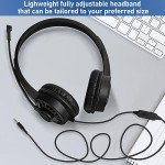 Ladont Wired Headset with Microphone for PC