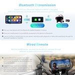 3-Camera Motorcycle CarPlay GPS Navigation System