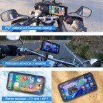 WEUASTE 6.25" Motorcycle Dash Cam with GPS
