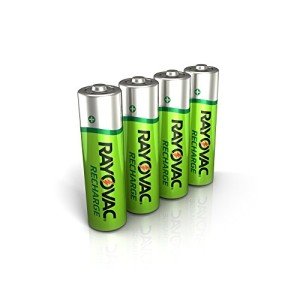 Rayovac 4-Pack Rechargeable AA Batteries