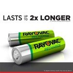 Rayovac 4-Pack Rechargeable AA Batteries