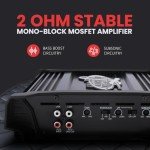 Lanzar Heritage Series Mono-Block Mosfet Amplifier