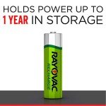 Rayovac 4-Pack Rechargeable AA Batteries