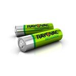 Rayovac 4-Pack Rechargeable AA Batteries
