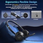 Soothielec USB Headset with Noise-Canceling Microphone