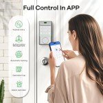 Keyless Fingerprint Smart Lock with Touch Screen