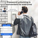 Keyless Fingerprint Smart Lock with Touch Screen