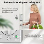 Keyless Fingerprint Smart Lock with Touch Screen