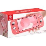 Nintendo Switch Lite Holiday Bundle - Coral Edition