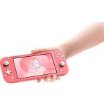Nintendo Switch Lite Holiday Bundle - Coral Edition