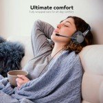 LEVN USB Headset with Noise-Canceling Microphone