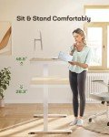 Marsail 48 x 24 Inch Adjustable Standing Desk