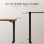 Furmax 63" Electric Height Adjustable Standing Desk