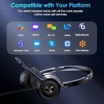 Soothielec USB Headset with Noise-Canceling Microphone
