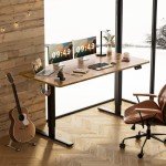 Furmax 63" Electric Height Adjustable Standing Desk