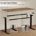 Furmax 63" Electric Height Adjustable Standing Desk