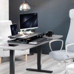 Vivo Adjustable Standing Desk Riser - Black