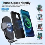 Wireless Car Charger & Phone Mount for Cup Holder