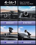 MagSafe Car Mount Charger with 15W Fast Charging