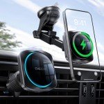15W MagSafe Wireless Car Charger & Phone Mount