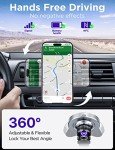 MagSafe Car Mount Charger with 15W Fast Charging
