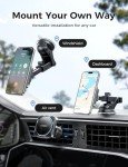 15W MagSafe Wireless Car Charger & Phone Mount